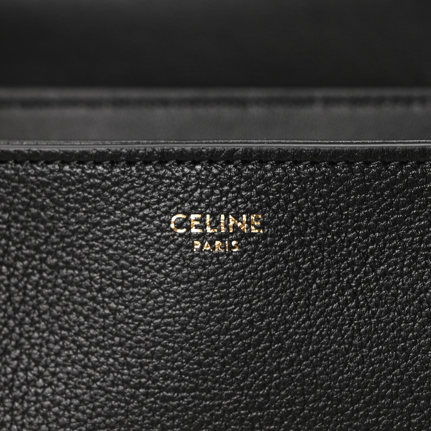 Celine Supple Grained Calfskin Medium Nino Black 6 of 10