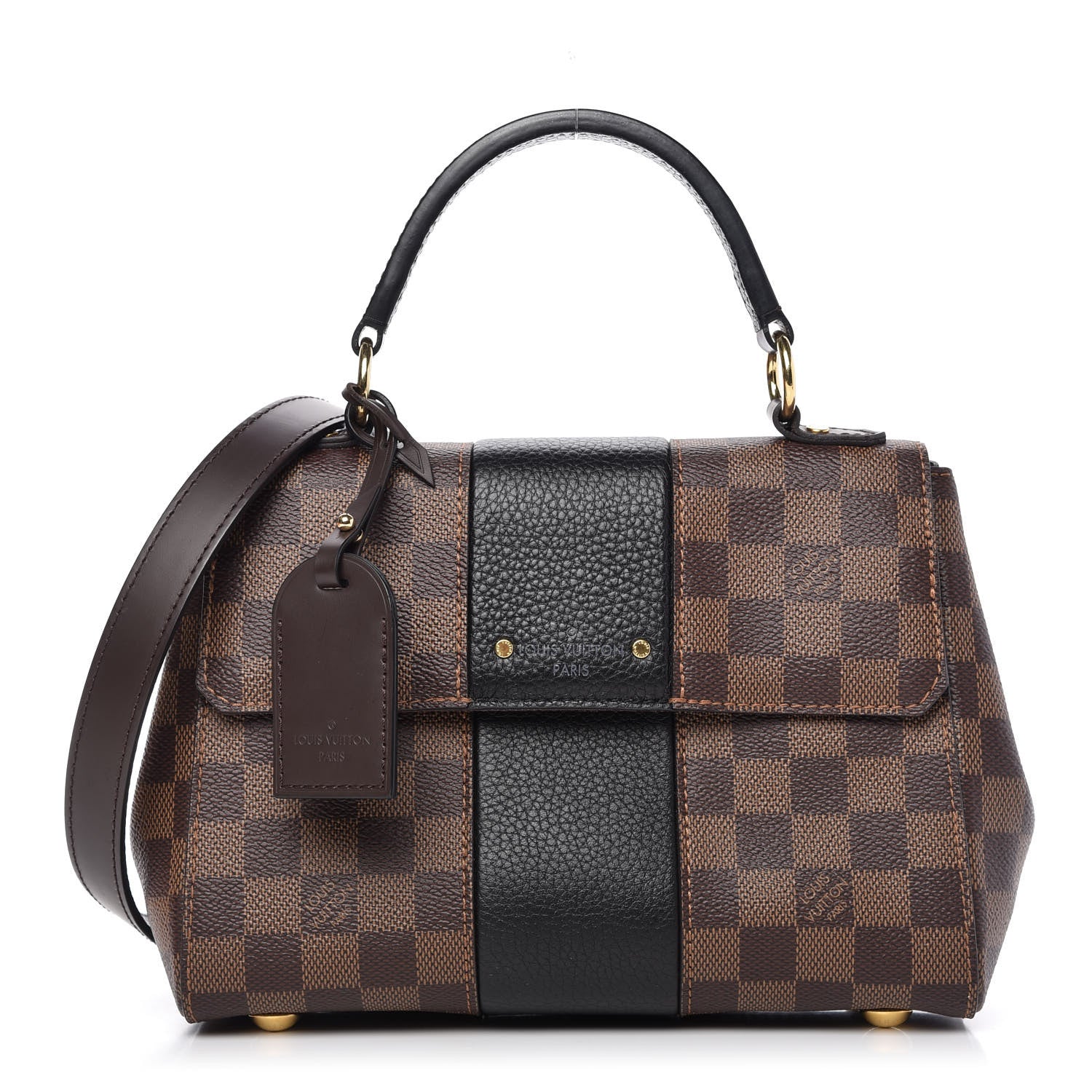 Louis Vuitton Damier Ebene Bond Street BB Black 1 of 9