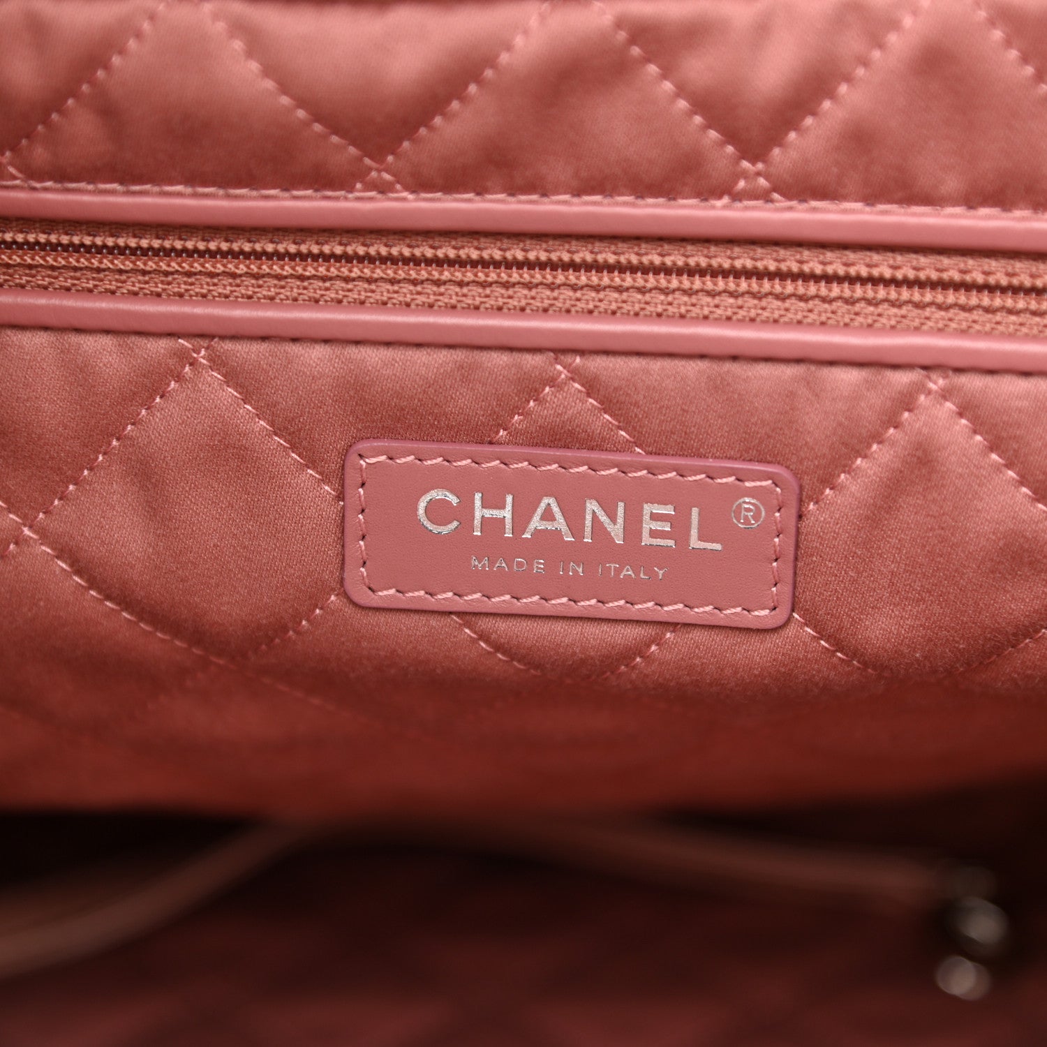 Chanel Metallic Calfskin Quilted Chanel 22 Pink 9 of 11