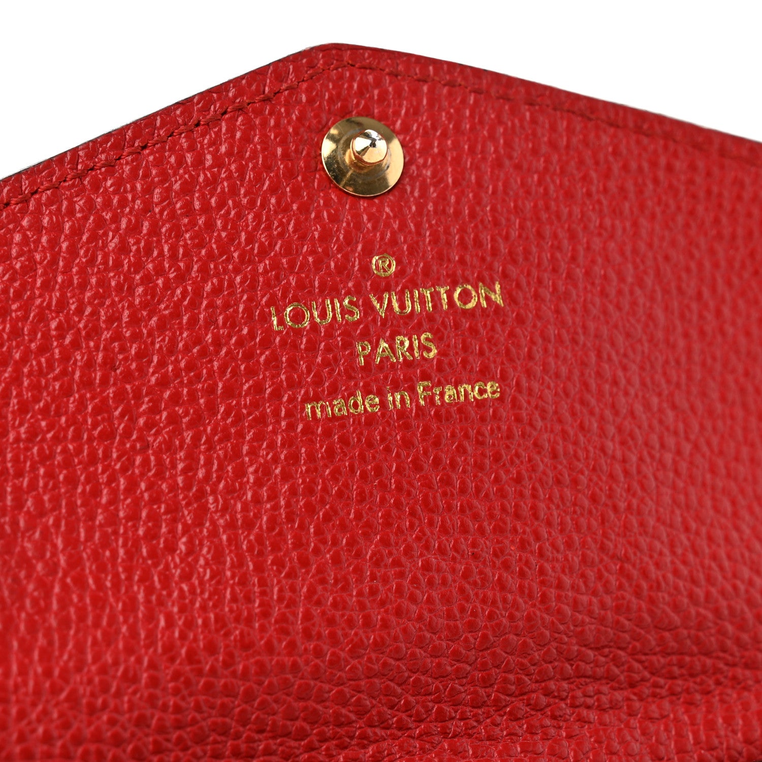 Louis Vuitton Empreinte Key Pouch Cherry 6 of 9