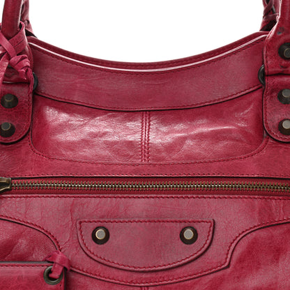 Balenciaga Agneau Classic Hardware Part Time Pourpre 7 of 10
