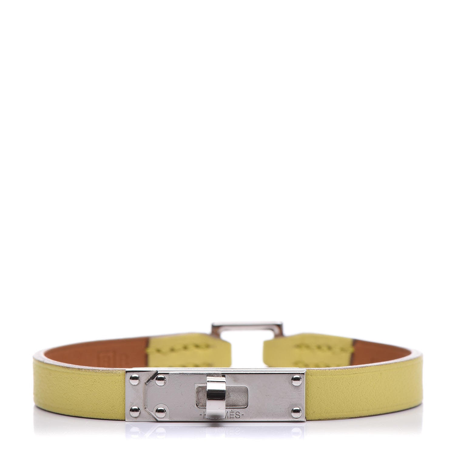 Hermes Swift Micro Kelly Bracelet S Soufre 1 of 7
