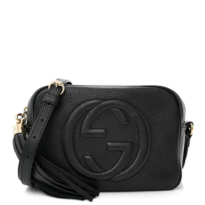 Gucci Pebbled Calfskin Small Soho Disco Bag Black 1 of 15