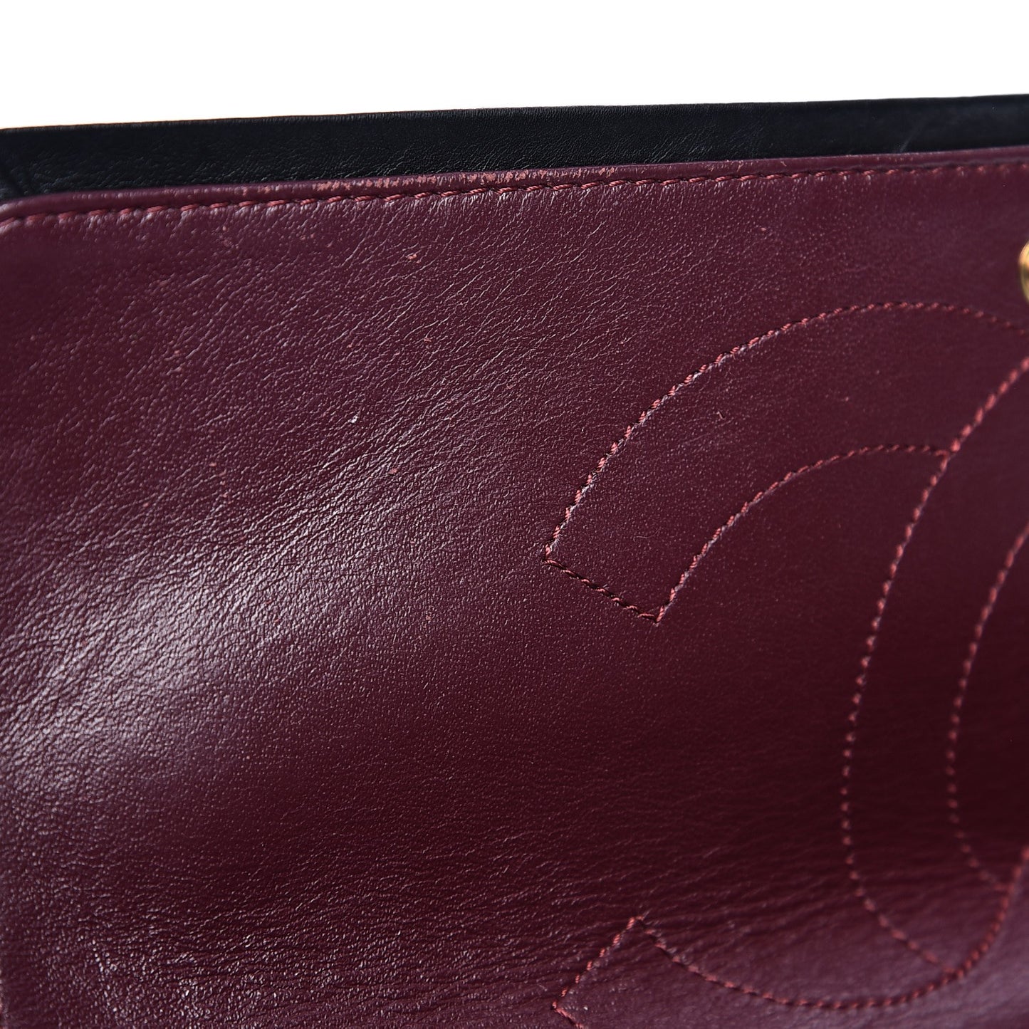 Aged Calfskin Quilted 2.55 Reissue 227 Flap Black
