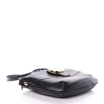 Gucci Calfskin Medium Arli Shoulder Bag Black 4 of 11