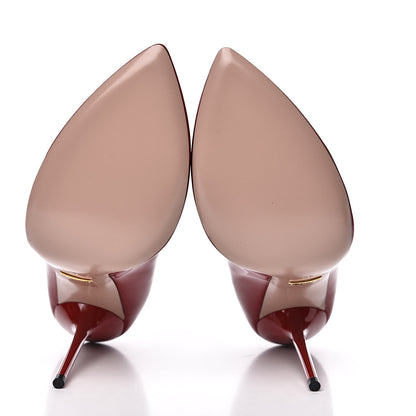 Gucci Patent Beverly T-Strap High Heel Pumps 42 Red 5 of 9