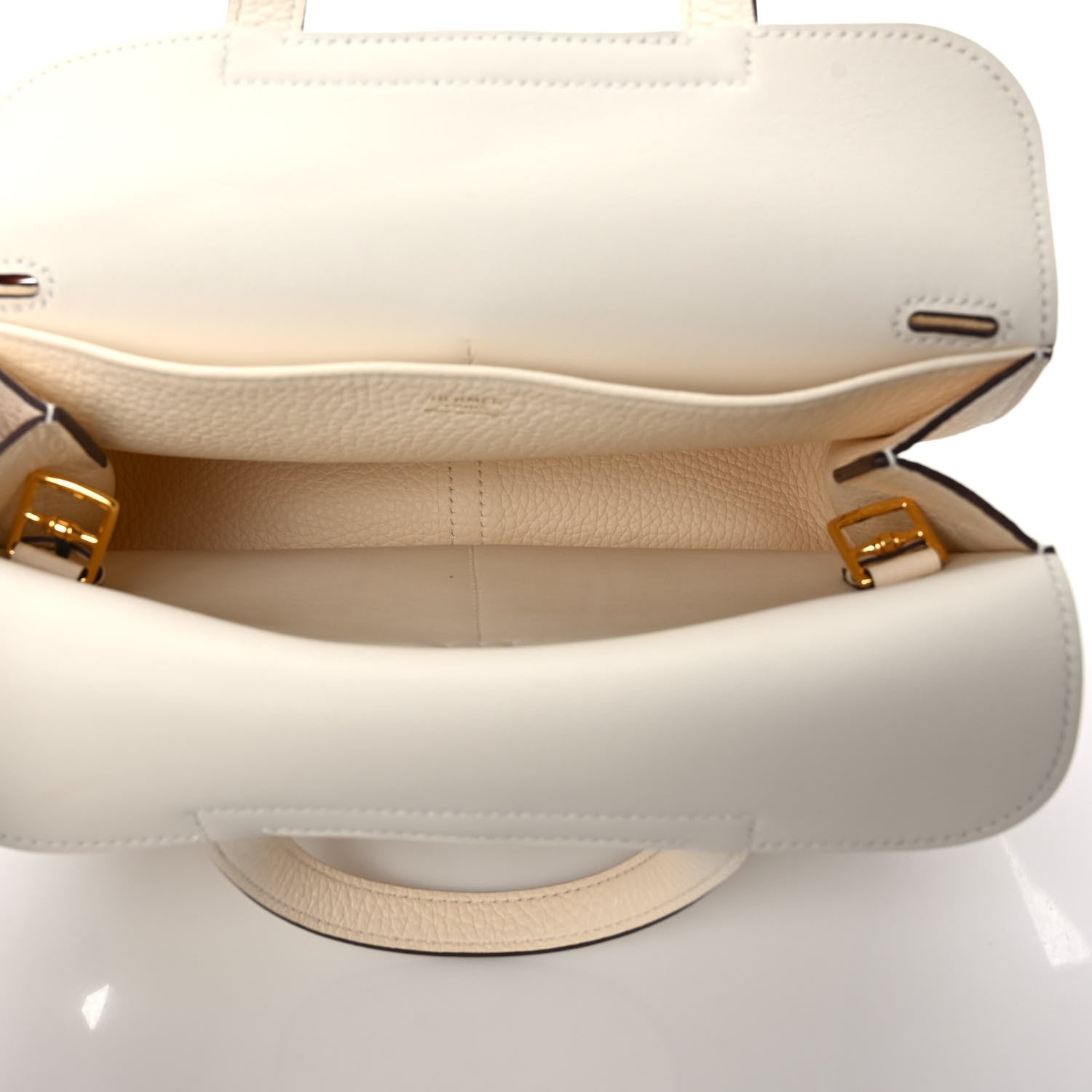 Hermes Taurillon Clemence Halzan 25 Nata 5 of 9
