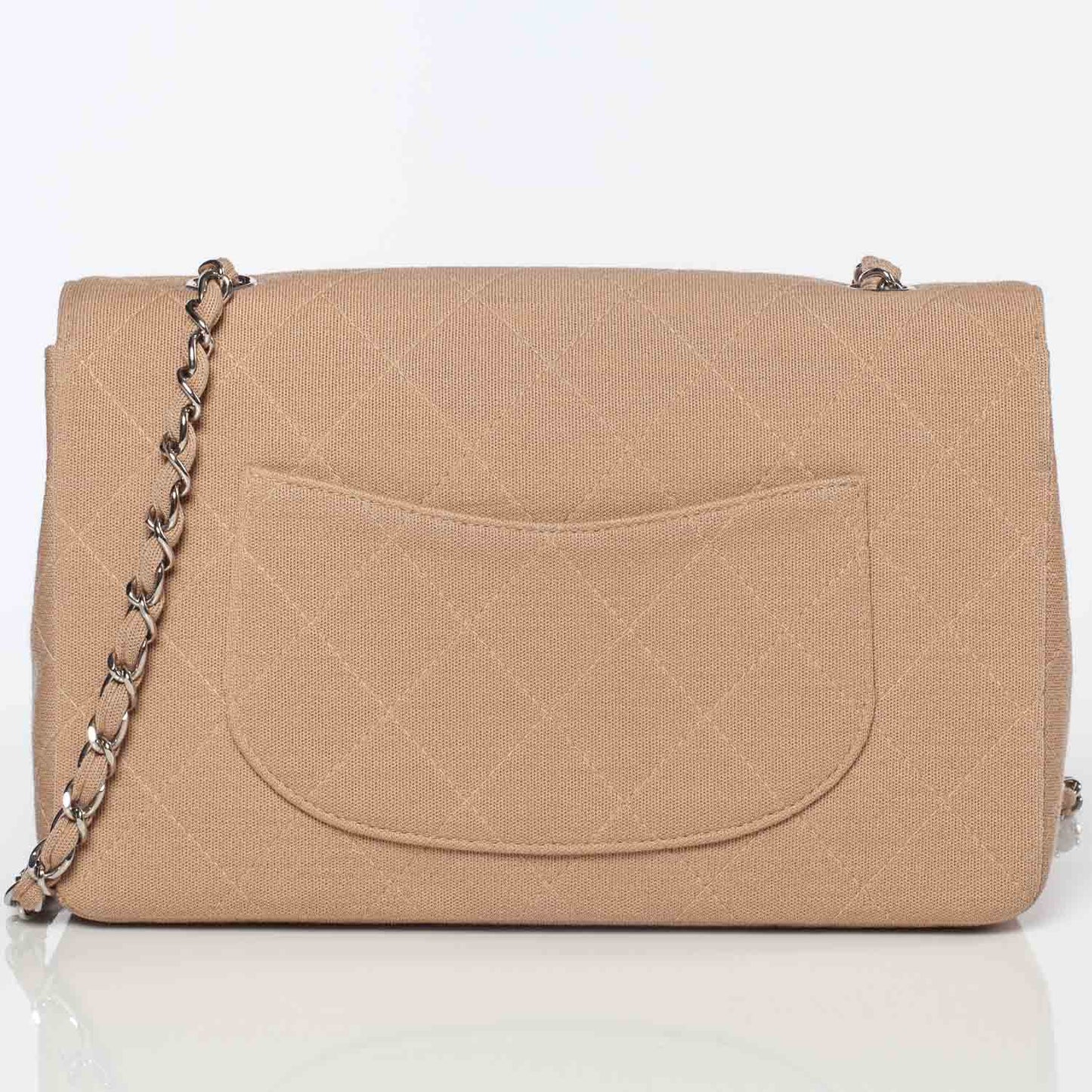 Jersey Medium Flap Beige