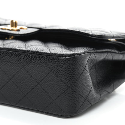 Chanel Caviar Quilted Small Double Flap Black 7 of 9