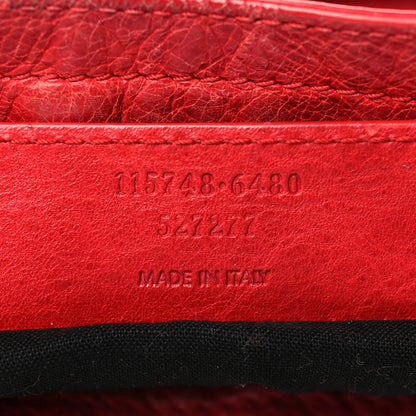 Balenciaga Agneau Classic Hardware City Rouge Coquelicot 12 of 29