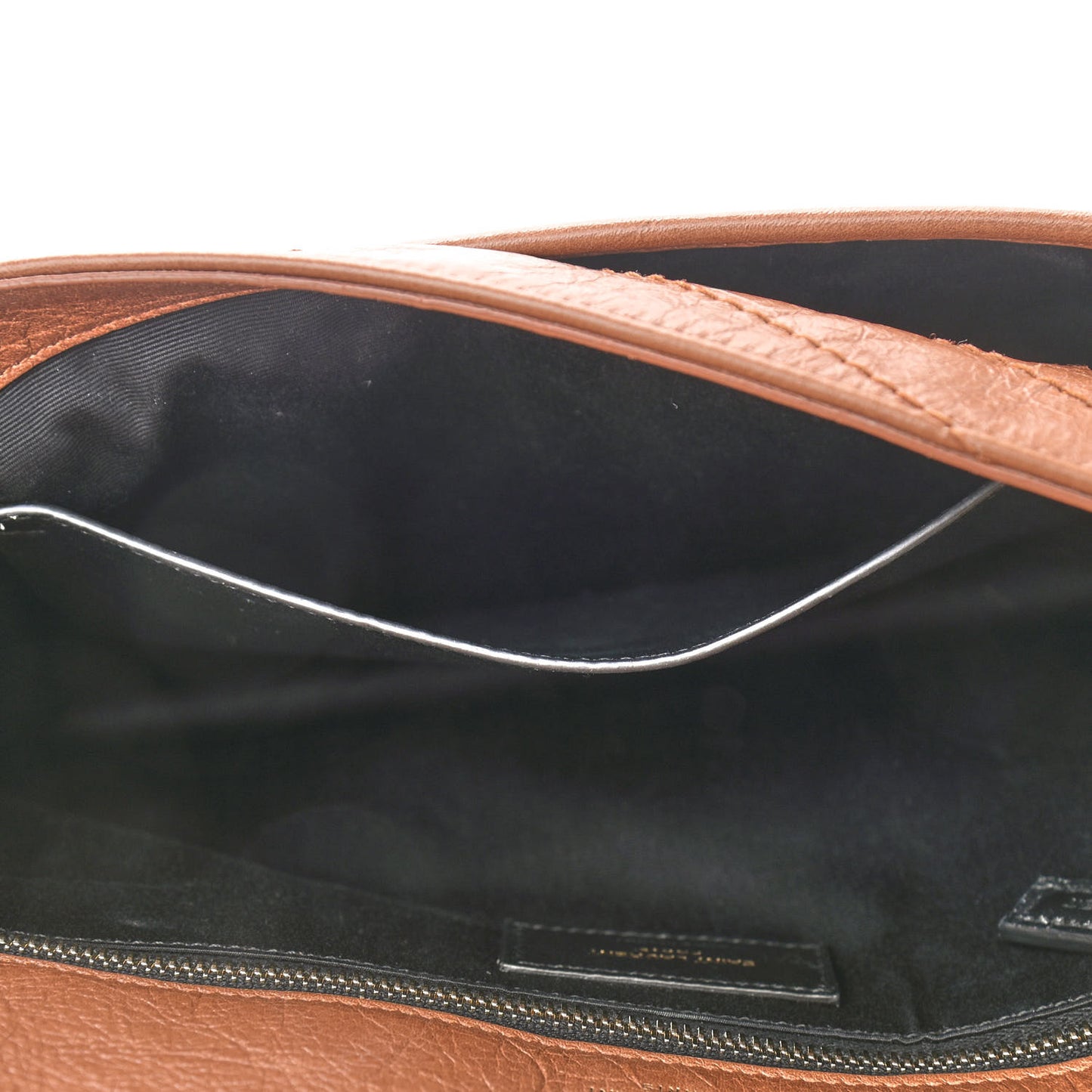 Crinkled Calfskin Matelasse Monogram Medium Niki Chain Satchel Caramel