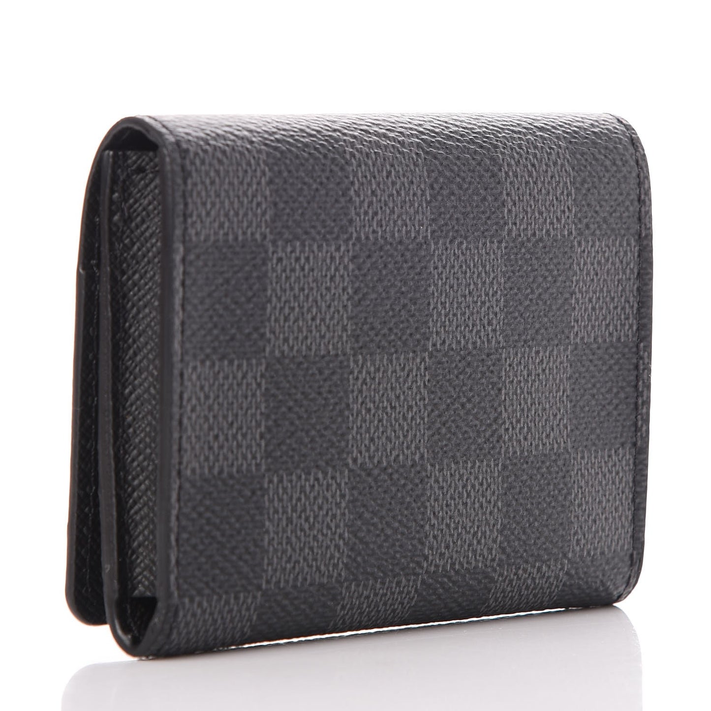 Damier Graphite Enveloppe Carte De Visite