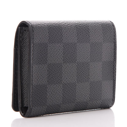 Louis Vuitton Damier Graphite Enveloppe Carte De Visite 3 of 7