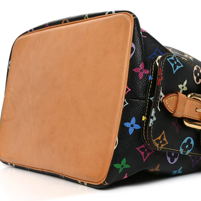 Louis Vuitton Monogram Multicolor Petit Noe Black 9 of 9
