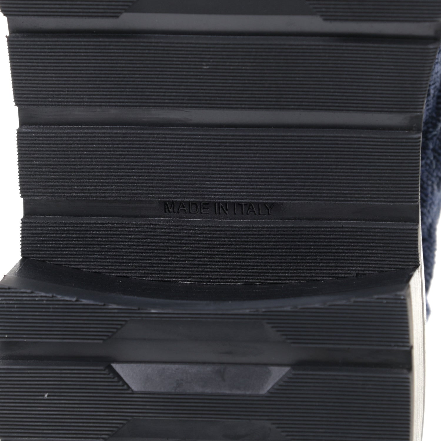 Chanel Denim Calfskin Quilted Lace Up Combat Boots 38 Blue 10 of 12