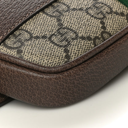 Gucci GG Supreme Monogram Ophidia Belted iPhone Case 85 34 Dark Brown 7 of 8
