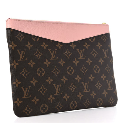 Louis Vuitton Monogram Daily Pouch Rose Poudre 3 of 9