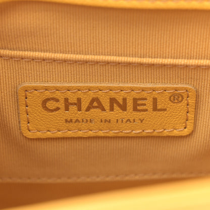 Chanel Quilted Small Duma Pockets Drawstring Backpack Yellow 6 of 11
