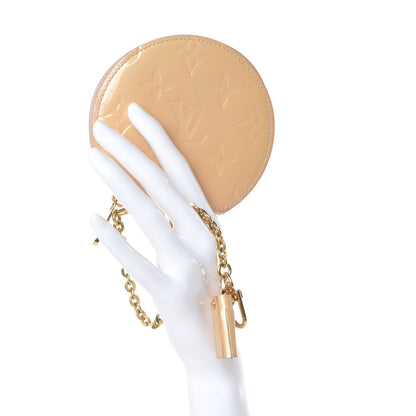 Louis Vuitton Vernis Chapeau Coin Purse Rose Florentin 2 of 9