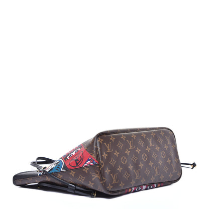 Louis Vuitton Monogram Kabuki Neverfull MM 4 of 8