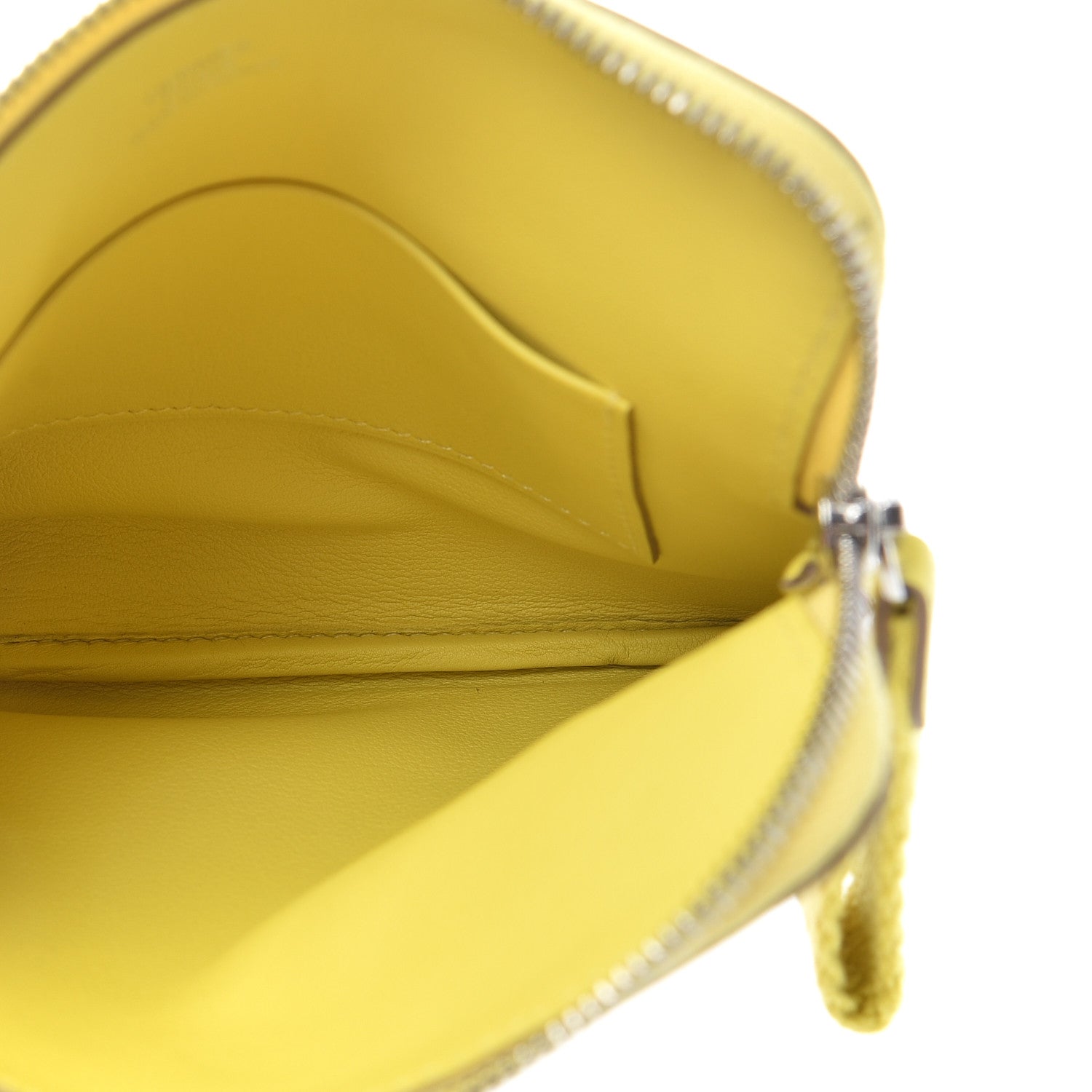 Hermes Swift Balade en Berline Carre Pocket Pouch Lime 5 of 6