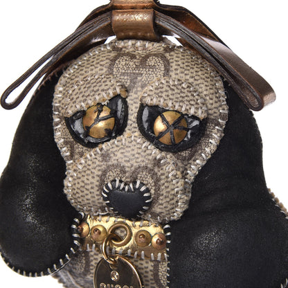 Gucci GG Supreme Monogram Sam Dog Key Charm 4 of 5