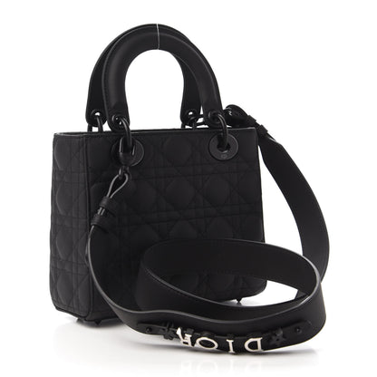 Christian Dior Ultra Matte Calfskin Cannage Small My ABCDior Lady Dior Black 3 of 10