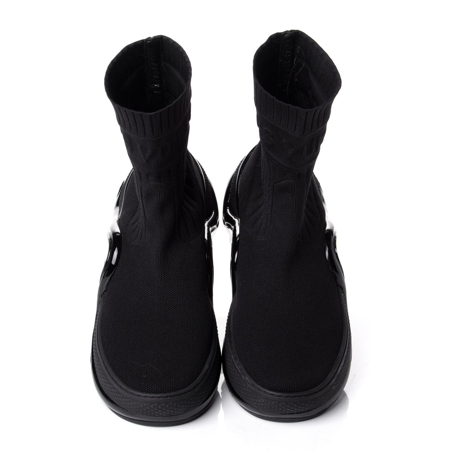 Stretch Textile LV Archlight Sneaker Boots 38.5 Black