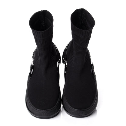 Louis Vuitton Stretch Textile LV Archlight Sneaker Boots 38.5 Black 5 of 10