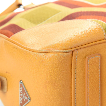 Prada Canvas Canapa St. Soho Bowler Bag Soleil 12 of 18