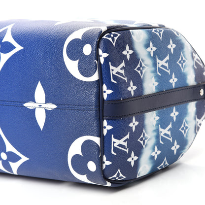 Louis Vuitton Monogram Escale Speedy Bandouliere 30 Blue 7 of 10