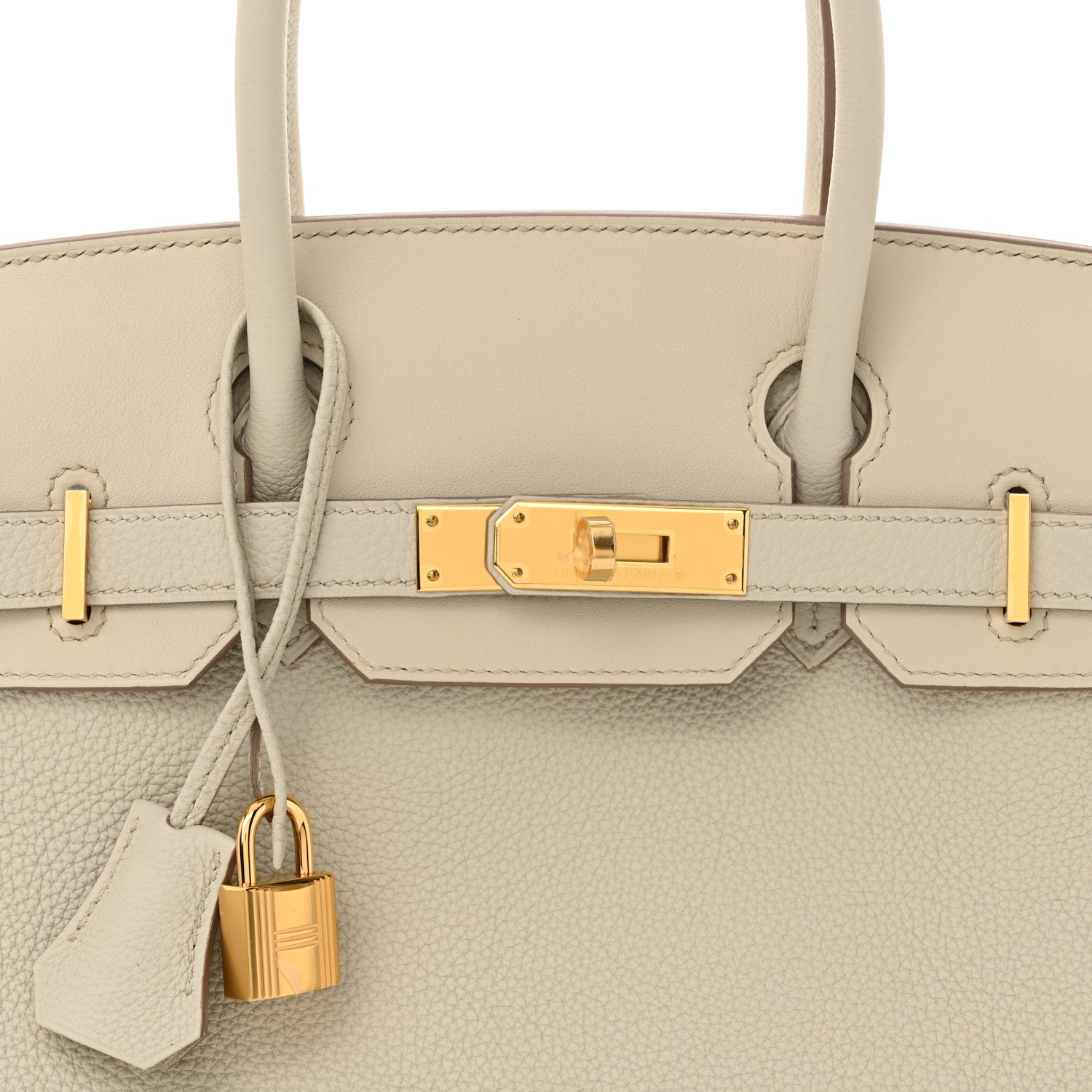 Hermes Togo Swift Canvas 3 in 1 Birkin 30 Beton 9 of 12