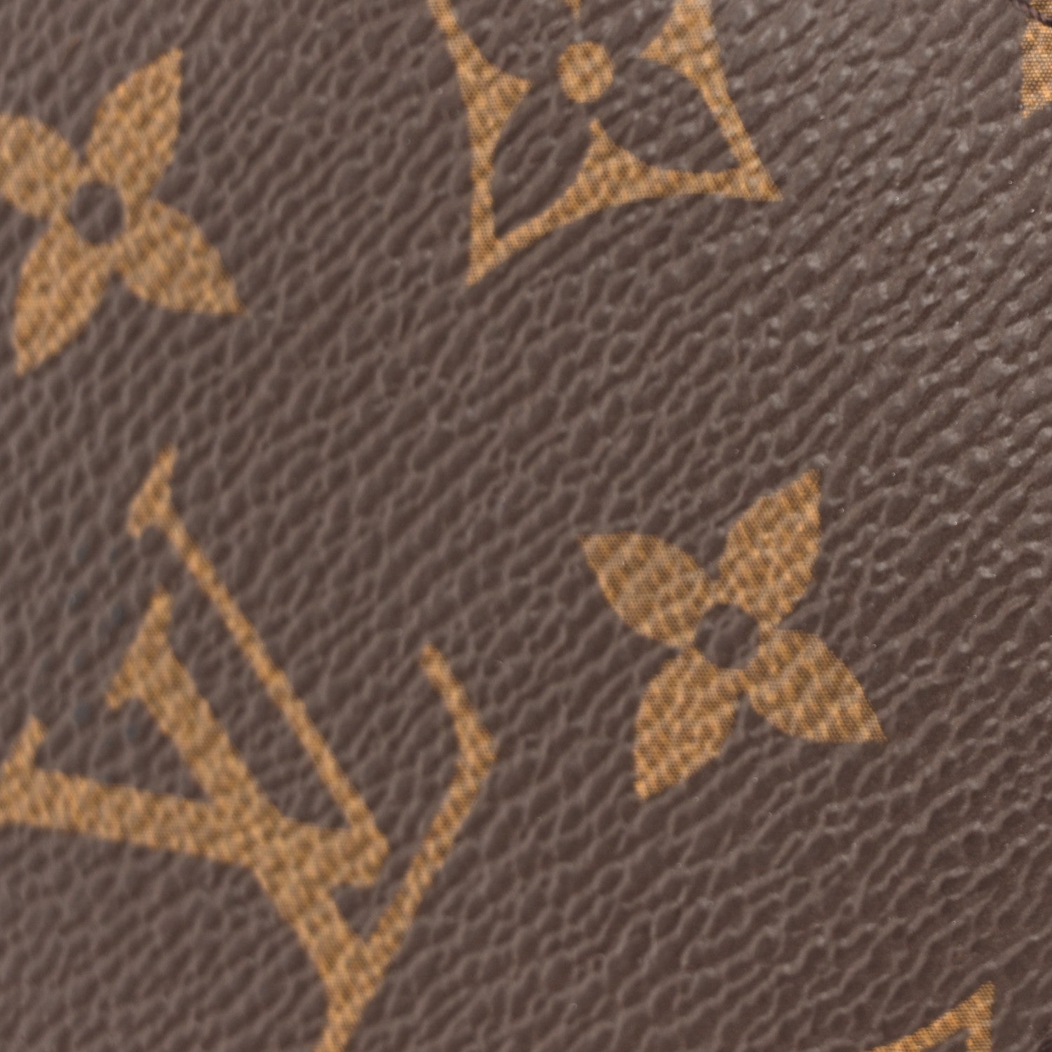 Louis Vuitton Monogram Felicie Chain Wallet Zippered Insert Fuchsia 9 of 10