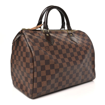 Louis Vuitton Damier Ebene Speedy 30 3 of 9