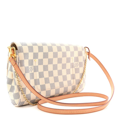 Louis Vuitton Damier Azur Favorite MM 3 of 11