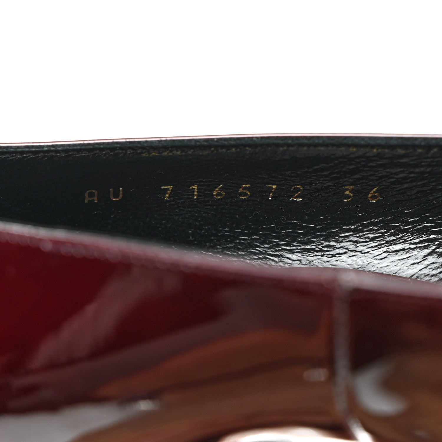 Saint Laurent Patent Severine Pumps 36 Deep 36 Bordeaux 7 of 8