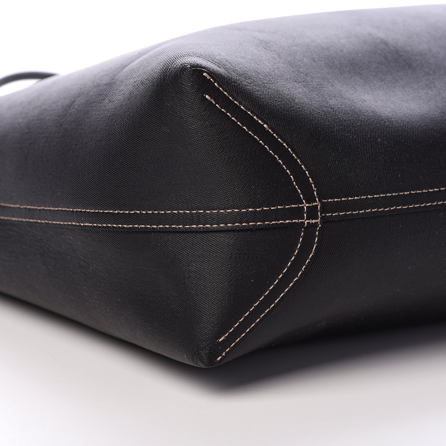 Calfskin GG Supreme Monogram Medium Reversible Tote Black