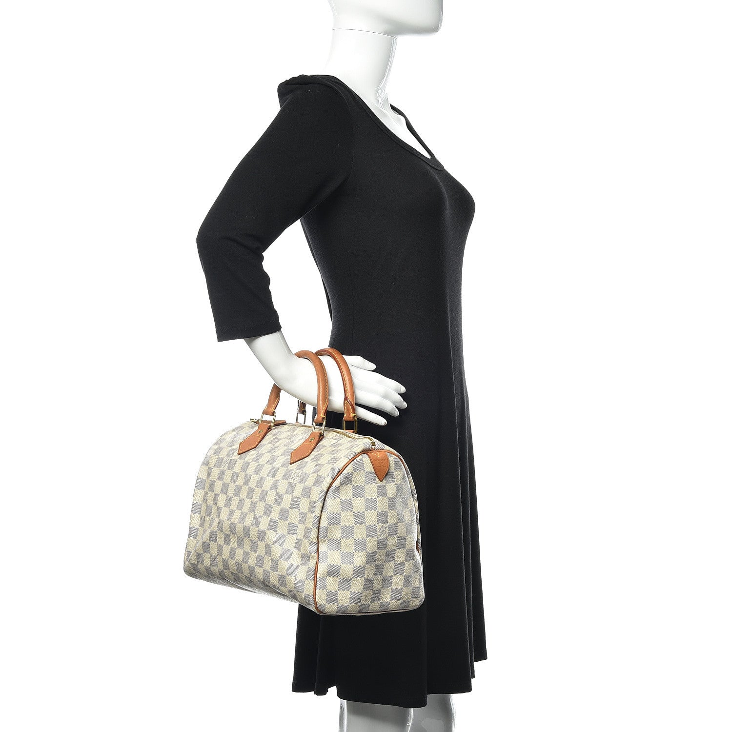 Louis Vuitton Damier Azur Speedy 30 2 of 13