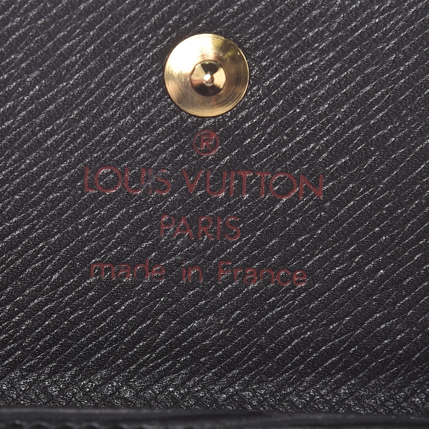 Louis Vuitton Epi Ludlow Wallet Black 6 of 8