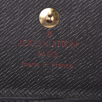 Louis Vuitton Epi Ludlow Wallet Black 6 of 8