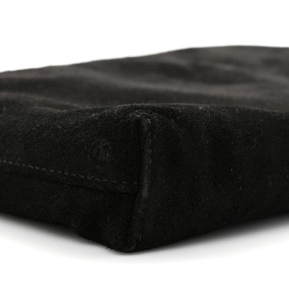 The Row Suede Horsehair Tassel Wristlet Black 10 of 13