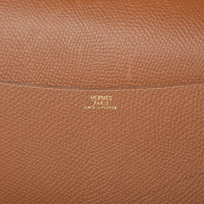 Hermes Courchevel Globe Trotter Agenda Cover GM Gold 5 of 12