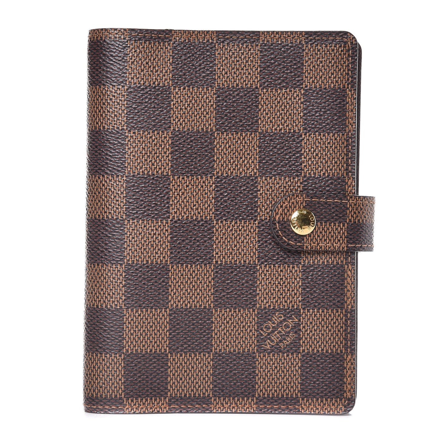 Damier Ebene Small Ring Agenda Cover