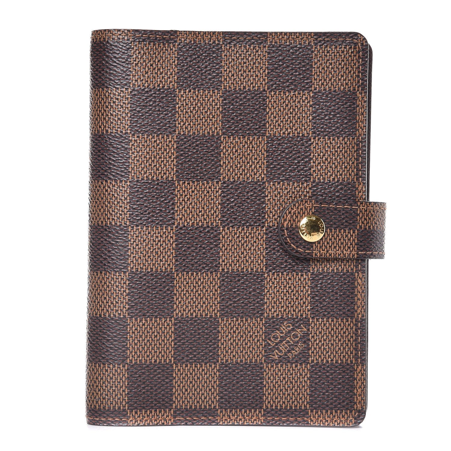 Louis Vuitton Damier Ebene Small Ring Agenda Cover 1 of 7