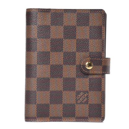 Louis Vuitton Damier Ebene Small Ring Agenda Cover 1 of 7