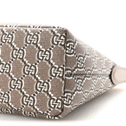 Gucci GG Shadow Monogram Super Mini Ophidia Shoulder Bag Taupe 9 of 9