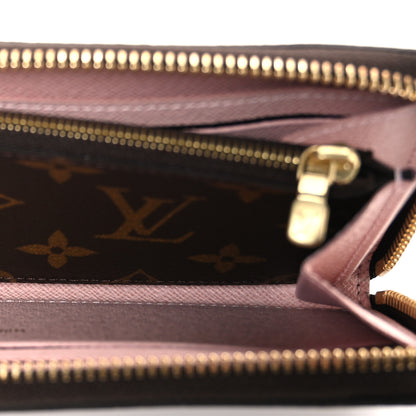 Louis Vuitton Monogram Clemence Wallet Rose Ballerine 5 of 7
