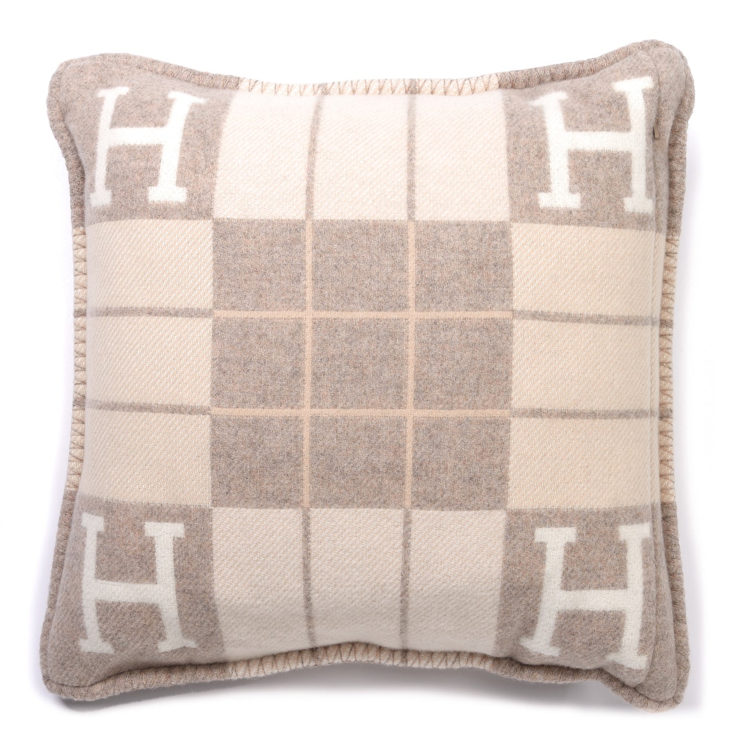 Wool Cashmere Avalon III Pillow PM Coco Camomille