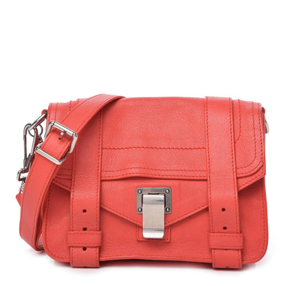 Proenza Schouler Lambskin PS1 Mini Pouch Messenger Bag Paprika 1 of 13