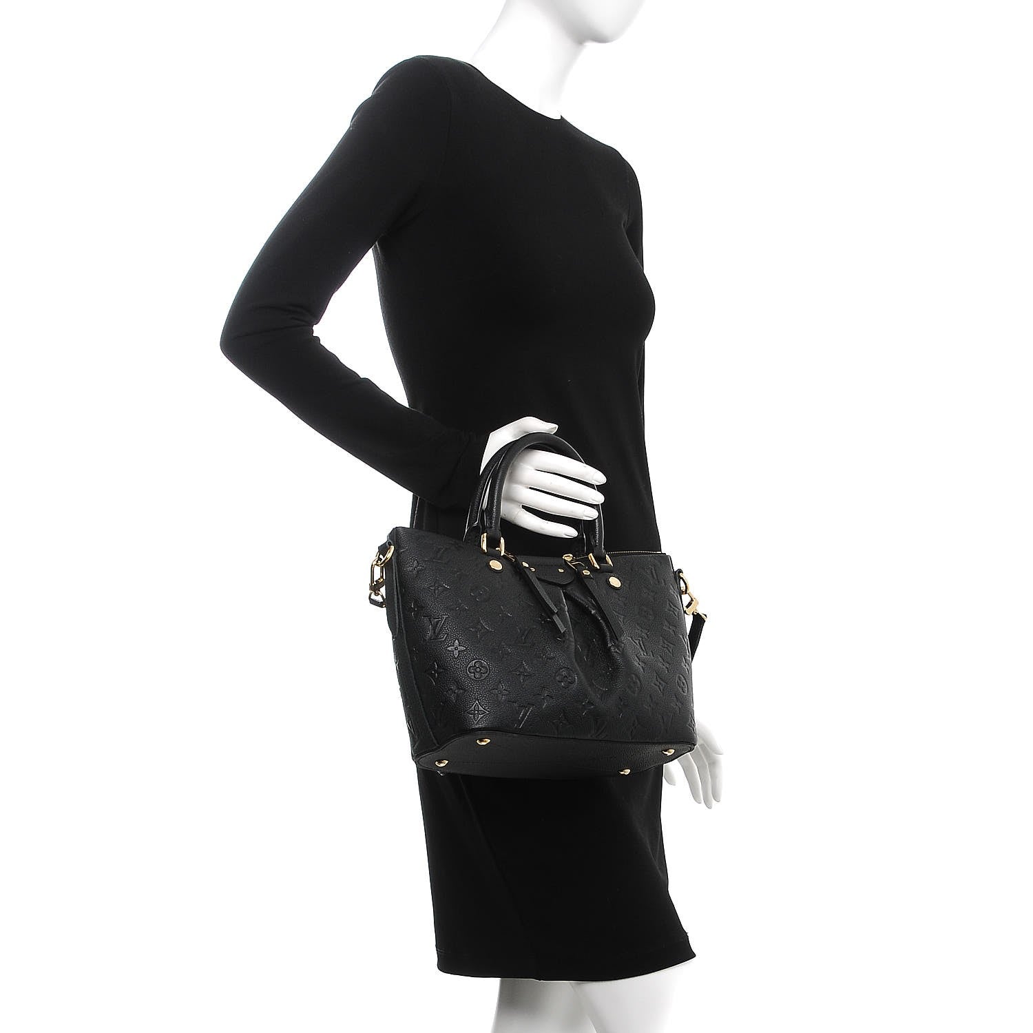 Louis Vuitton Empreinte Mazarine PM Black 3 of 9